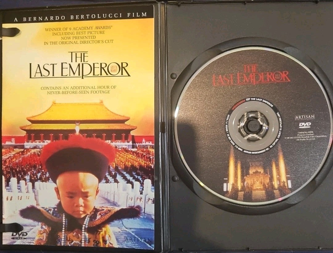 Last Emperor (DVD, 1987) Slimcase. Artwork Cropped. Tested
