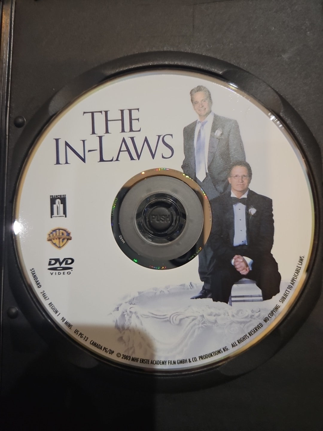 The In-Laws (DVD, 2003) Swim case tested cropped artwork