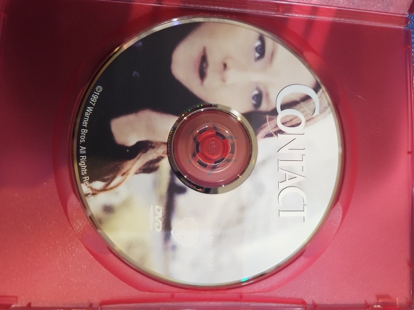 Contact (DVD, 1997) Slim case tested cropped artwork.