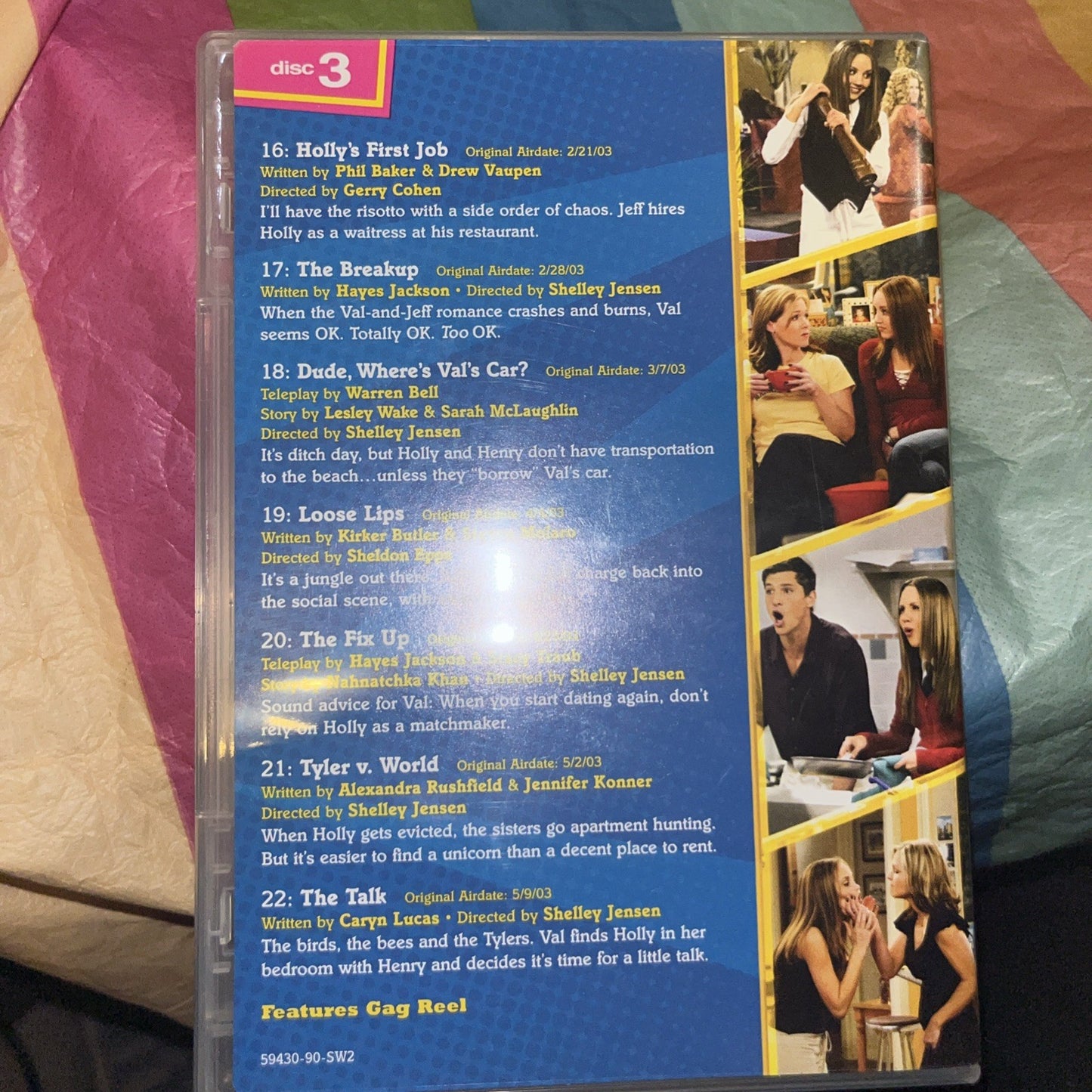 What I Like About You Disc 2 & Disc 3 Only Season 1 (DVD) Missing Discs