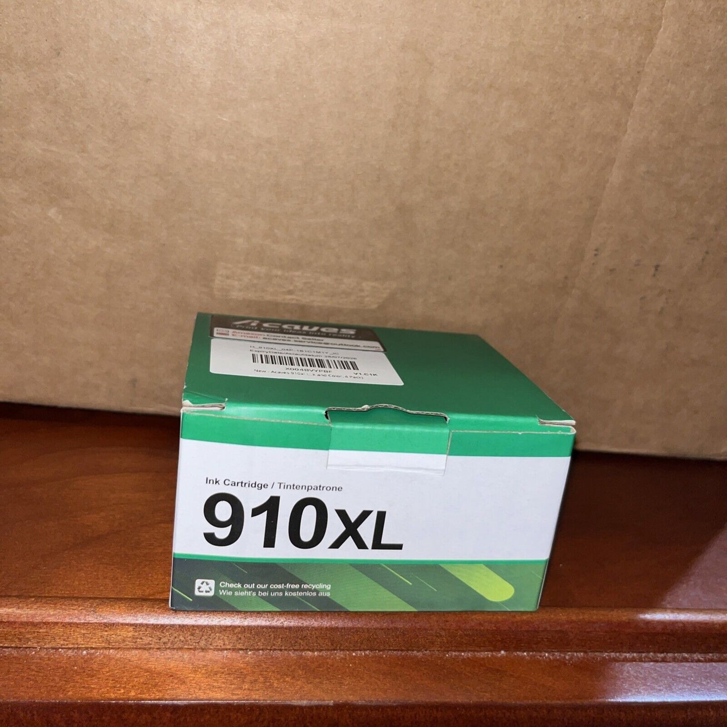 Acaves 910XL Ink Cartridges For HP OfficeJet Pro 8020 Black Magenta Cyan Yellow