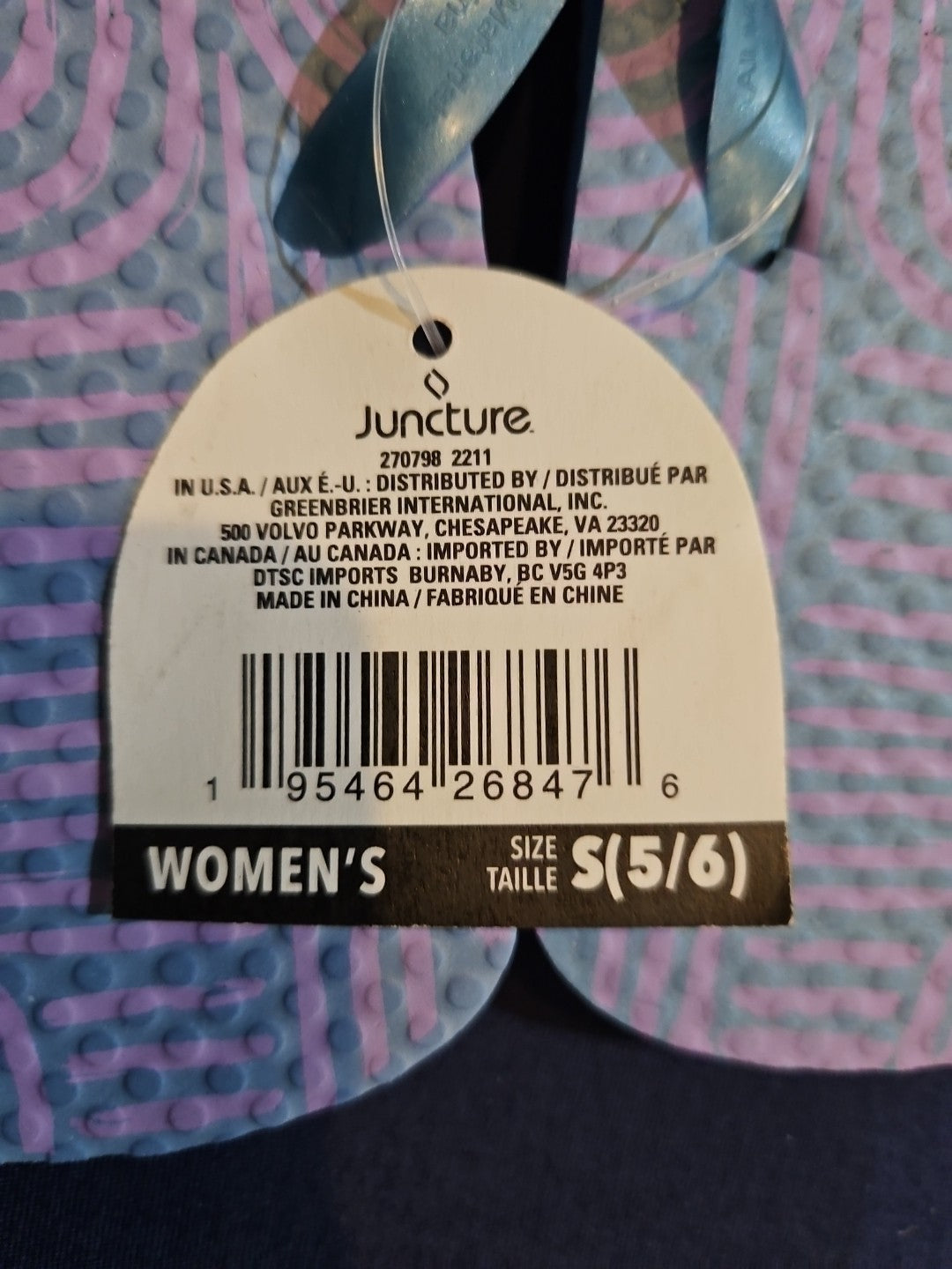 Juncture Women's 5/6 Flip Flops / Sandals