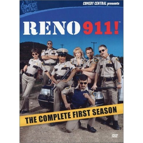 Reno 911!: First Season (DVD, 2003) Disc 1 ONLY. Blockbuster Liner
