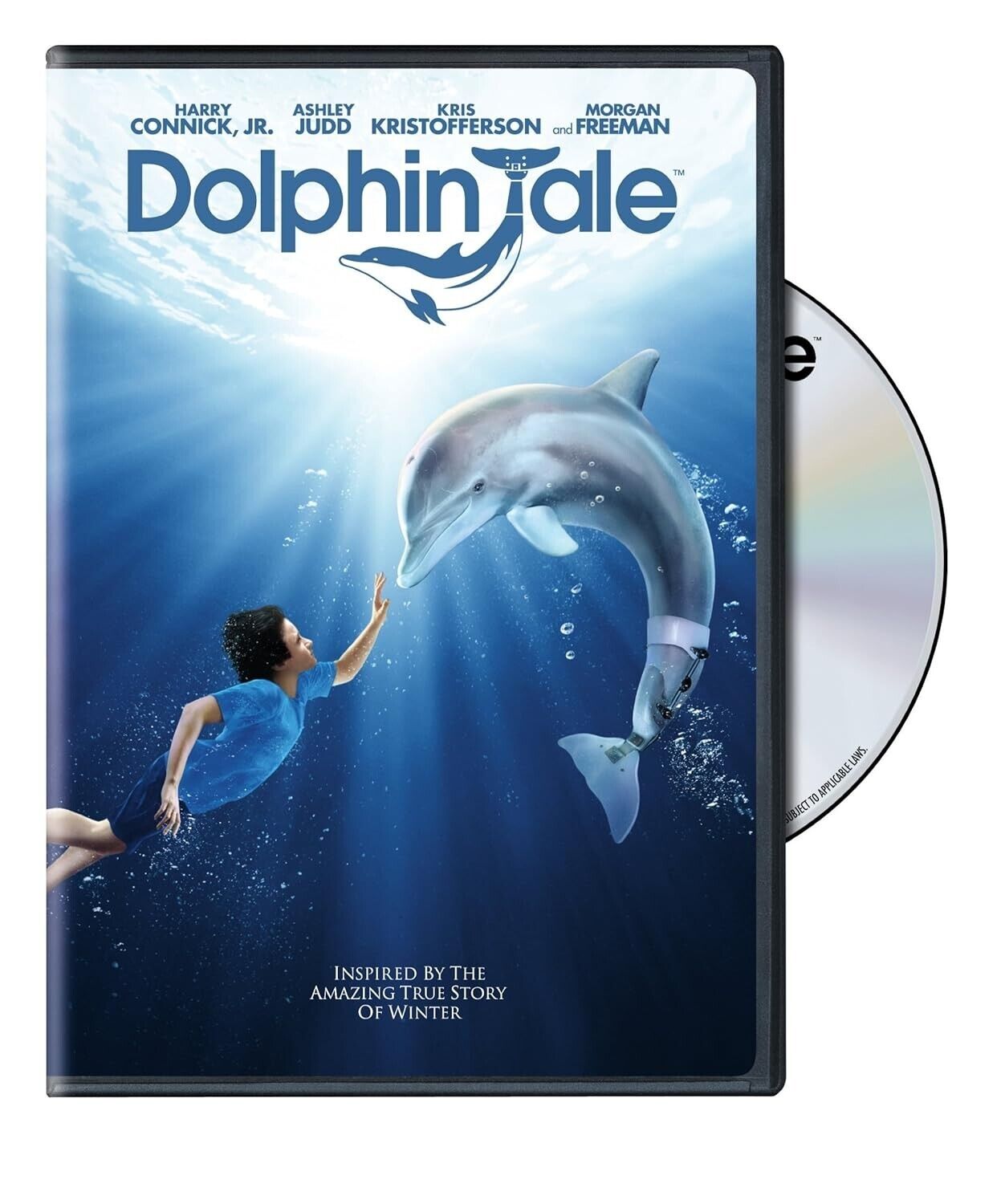 Dolphin Tale (Blu-ray/DVD, 2011, 2-Disc Set) Brand New