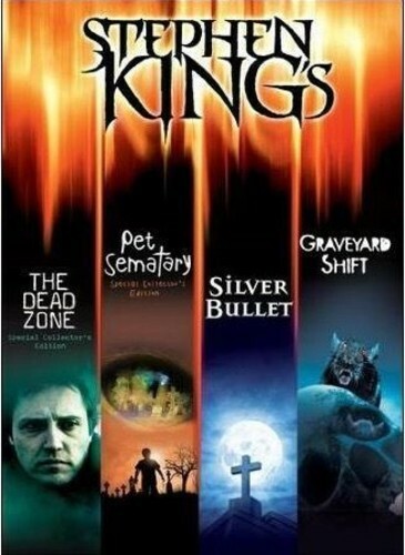 (DVD) The Dead Zone/Pet Semetary/Silver Bullet/Graveyard Shift - Stephen King