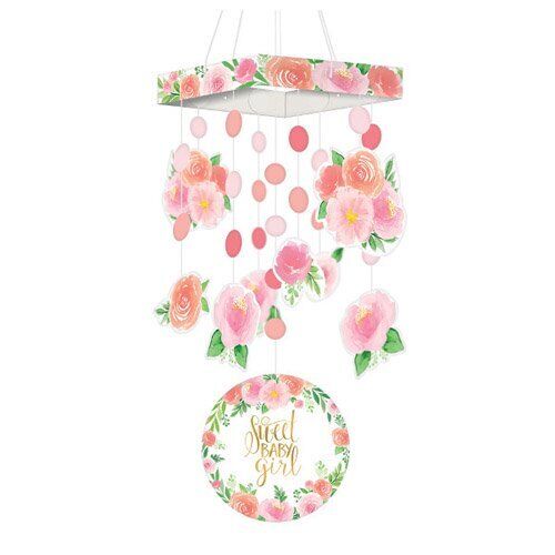 Baby Shower 'Sweet Floral' Hanging Decoration (1ct)