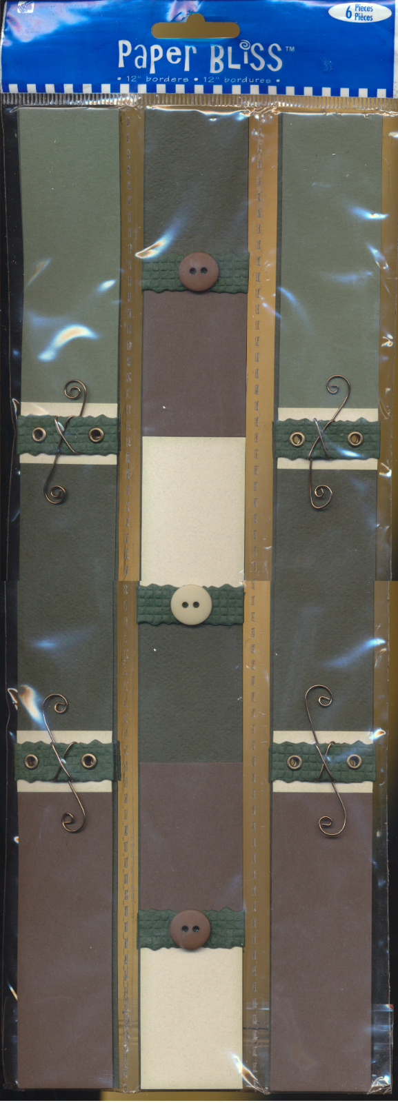 Paper Bliss - 12" Borders - Nature (Qty = 6)