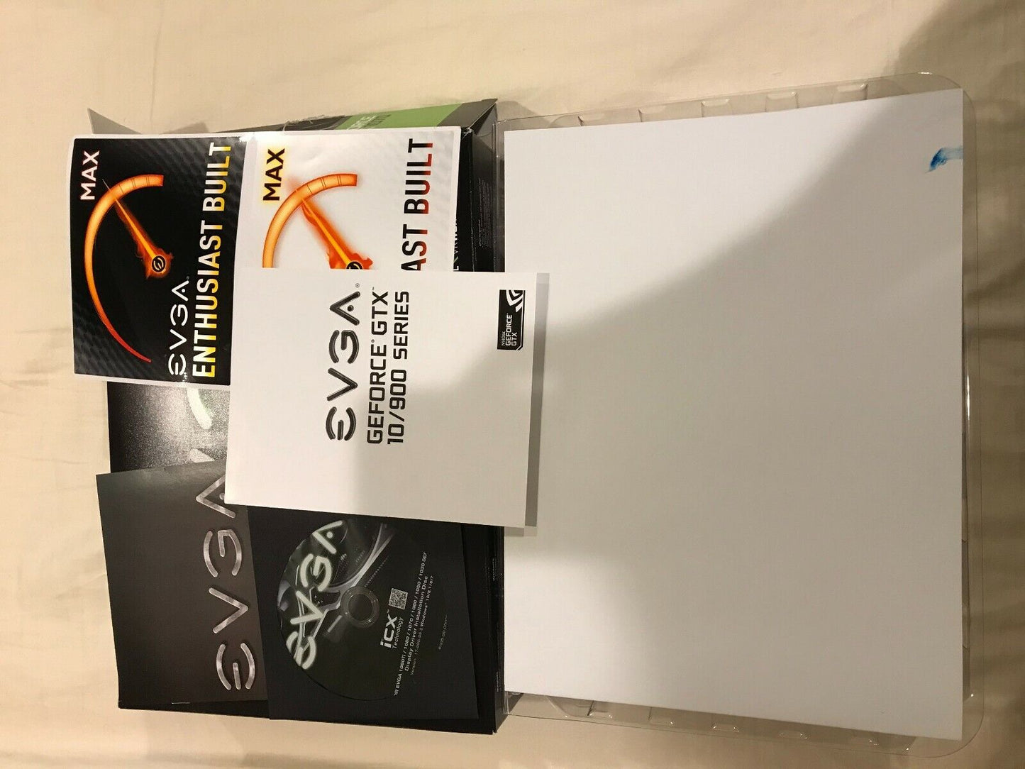Empty Box - Nvidia Gigabyte Geforce 1070 All Original Contents