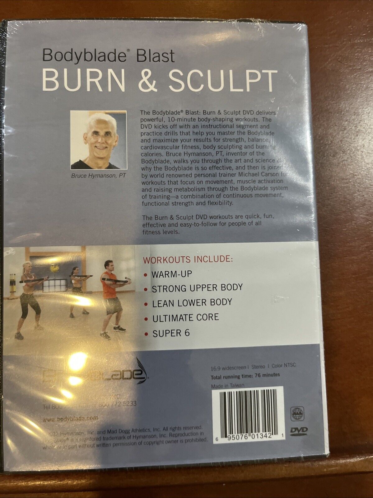 Bodyblade Blast Burn & Sculpt DVD Health & Fitness (New / Sealed)
