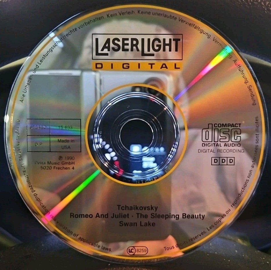 CD - TCHAIKOVSKY - Sleeping Beauty / Swan Lake / Romeo & Juliet (Disc Only)