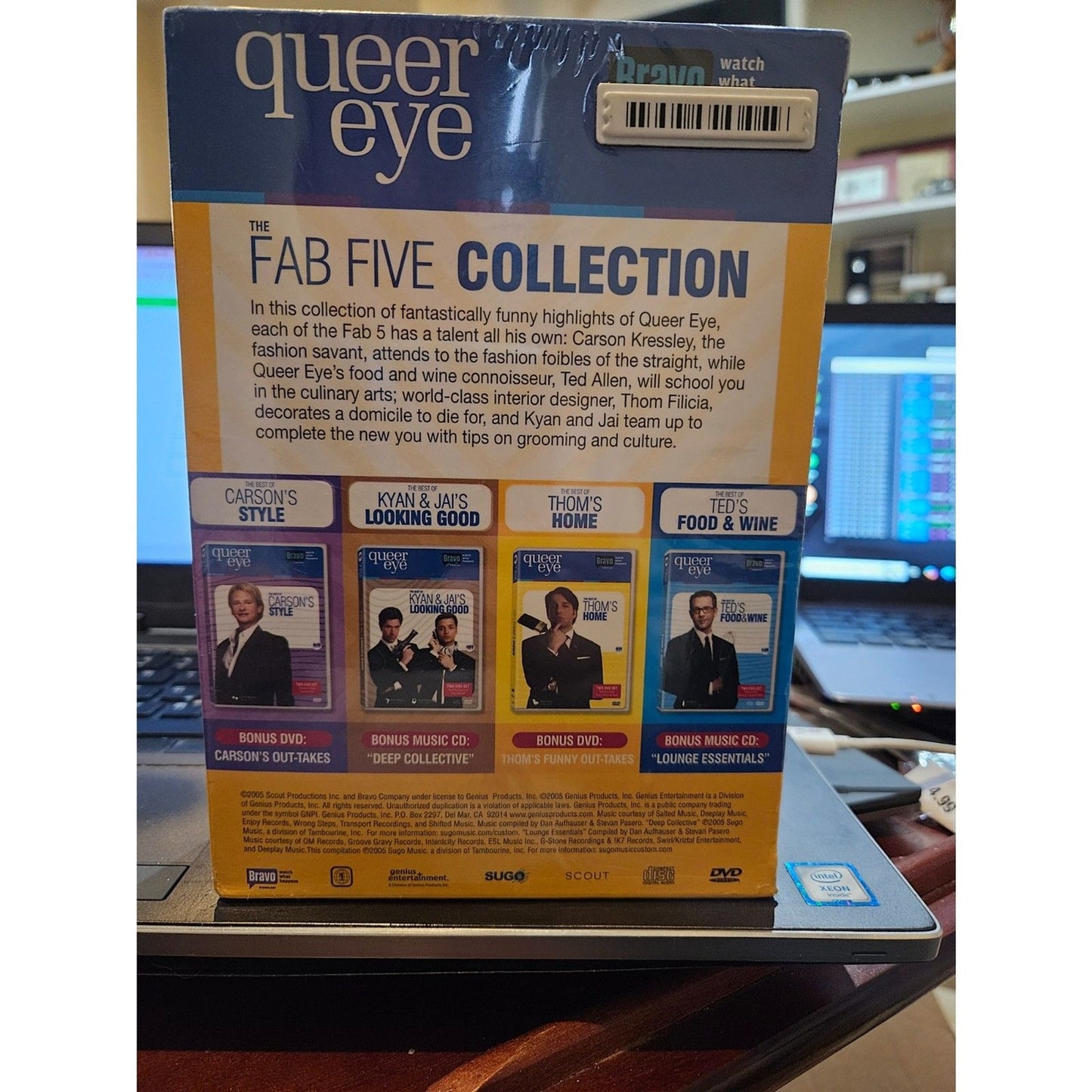 Queer Eye the Fab Five Collection (DVD) Brand New Sealed 4 DVD Set