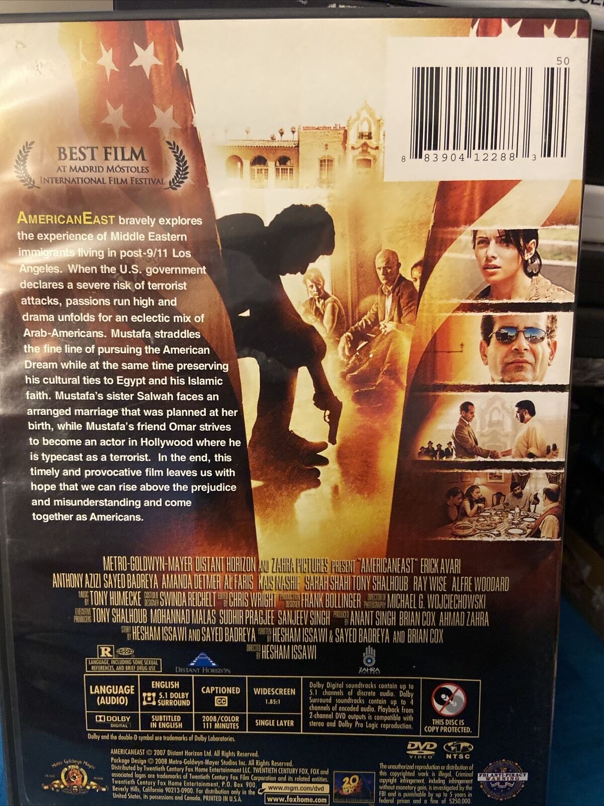 American East VG w/Case, Artwork