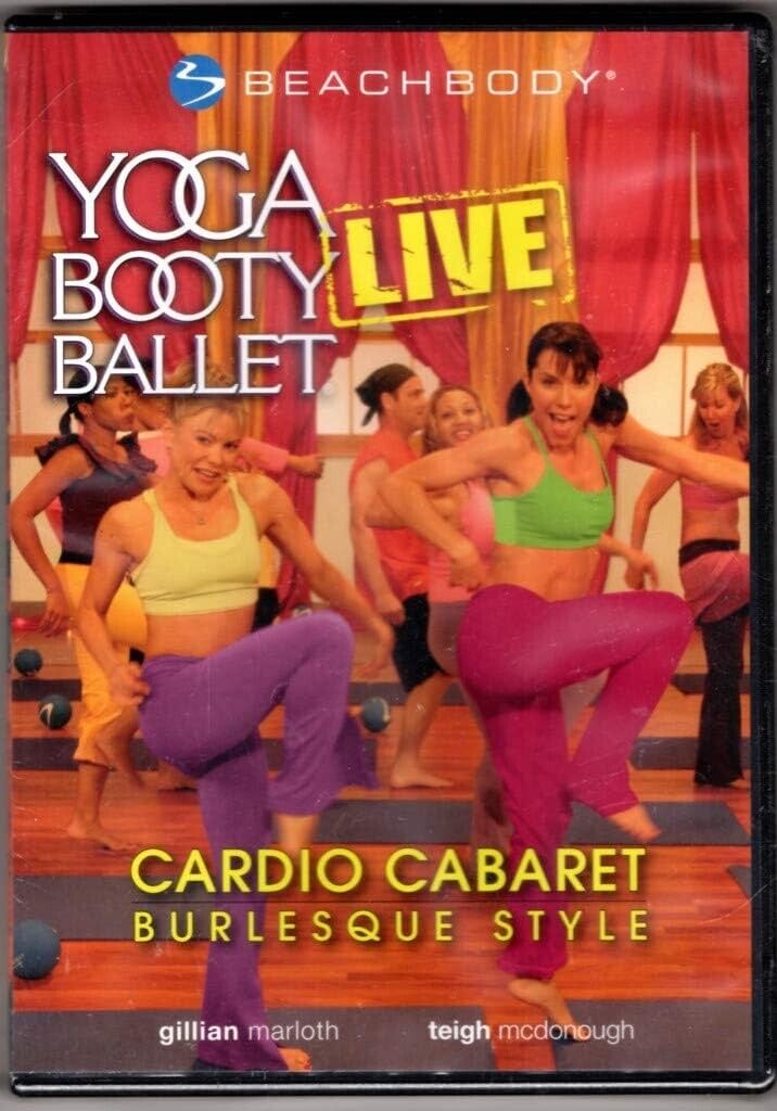 Yoga Booty Ballet Live: Cardio Cabaret, Burlesque Style! DVD Workout Exercise