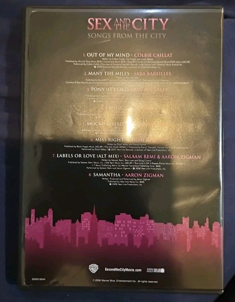Sex And The City Songs From The City (CD)