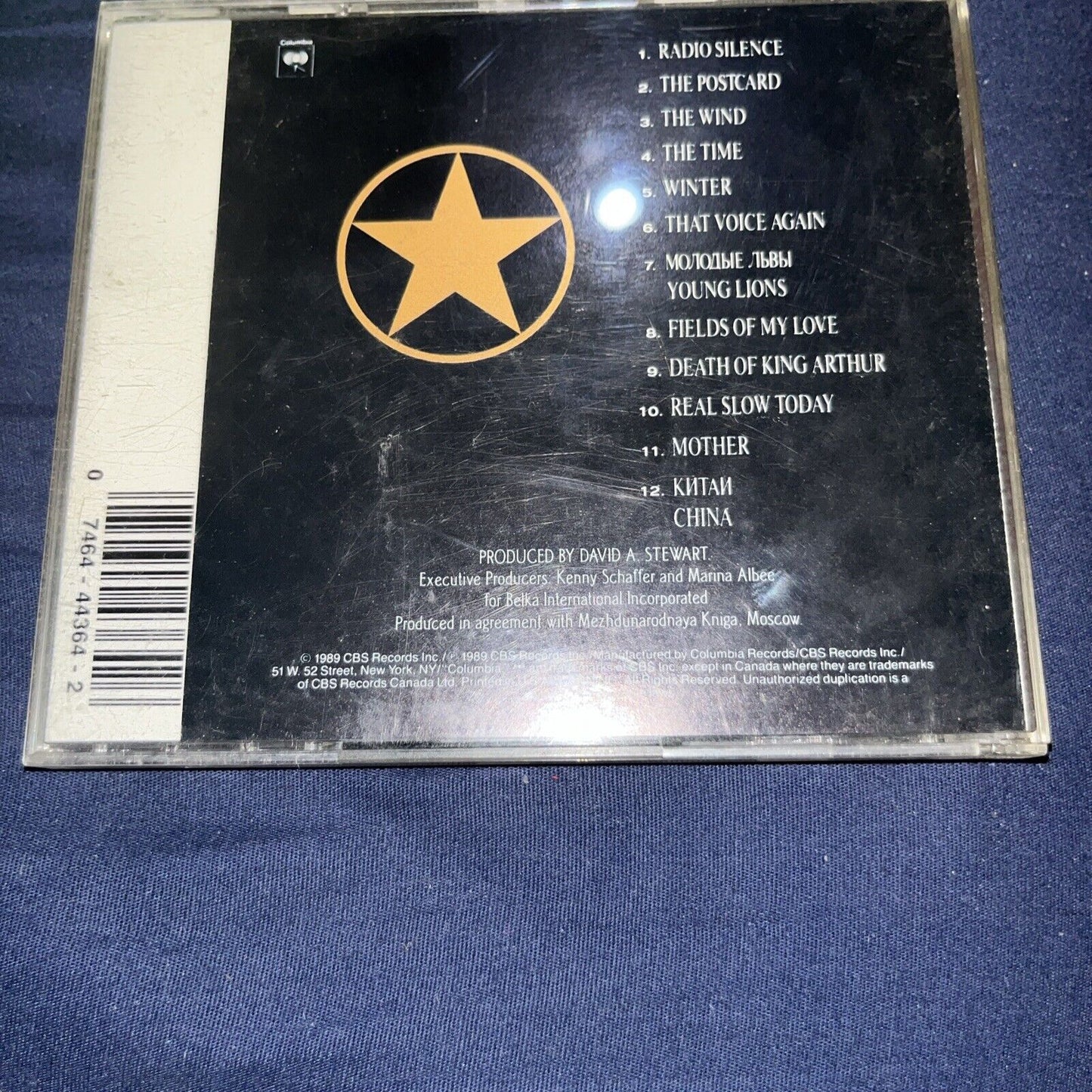 Radio Silence by Boris Grebenshikov (CD, Jun-1989, Columbia (USA))