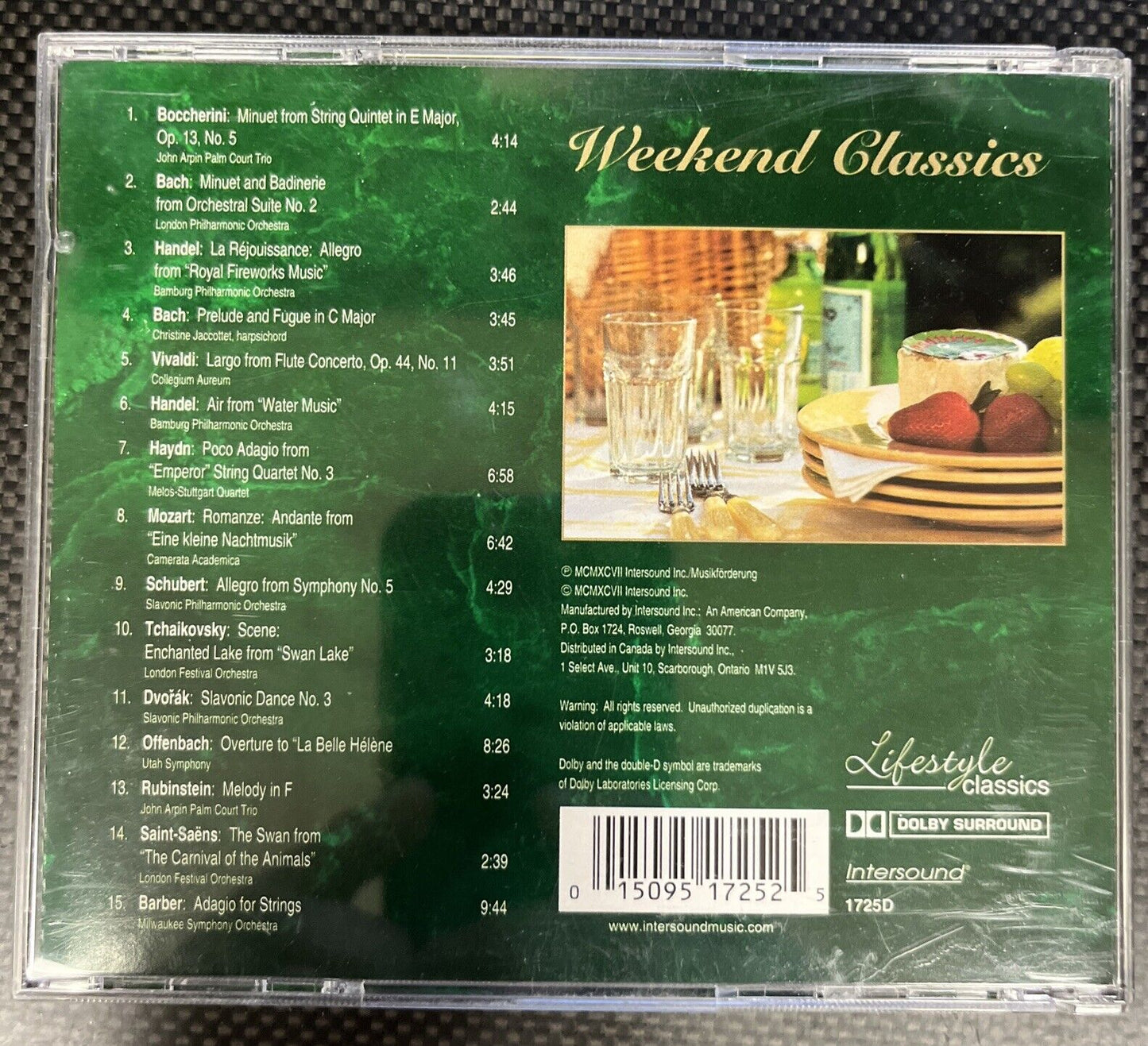 Weekend Classics (CD, Aug-1997, Disk "D”