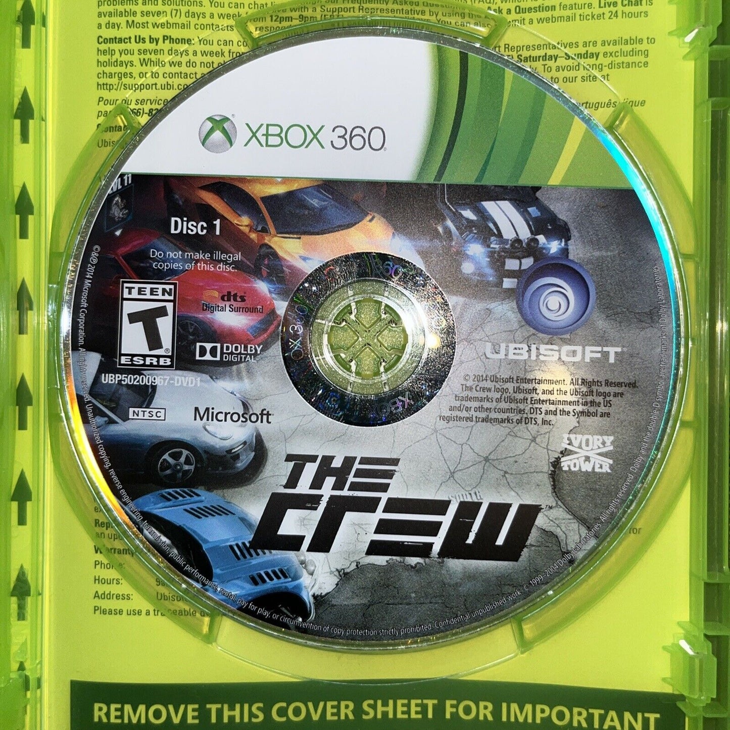 The Crew (Microsoft Xbox 360, 2014)