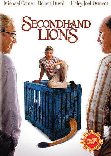 Secondhand Lions (DVD, 2003) Damaged Artwork. Tested. New Case