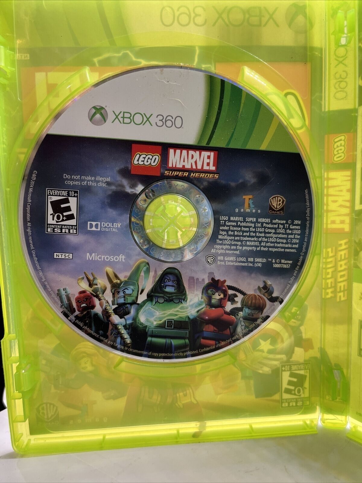 LEGO Marvel Super Heroes (Microsoft Xbox 360, 2013)