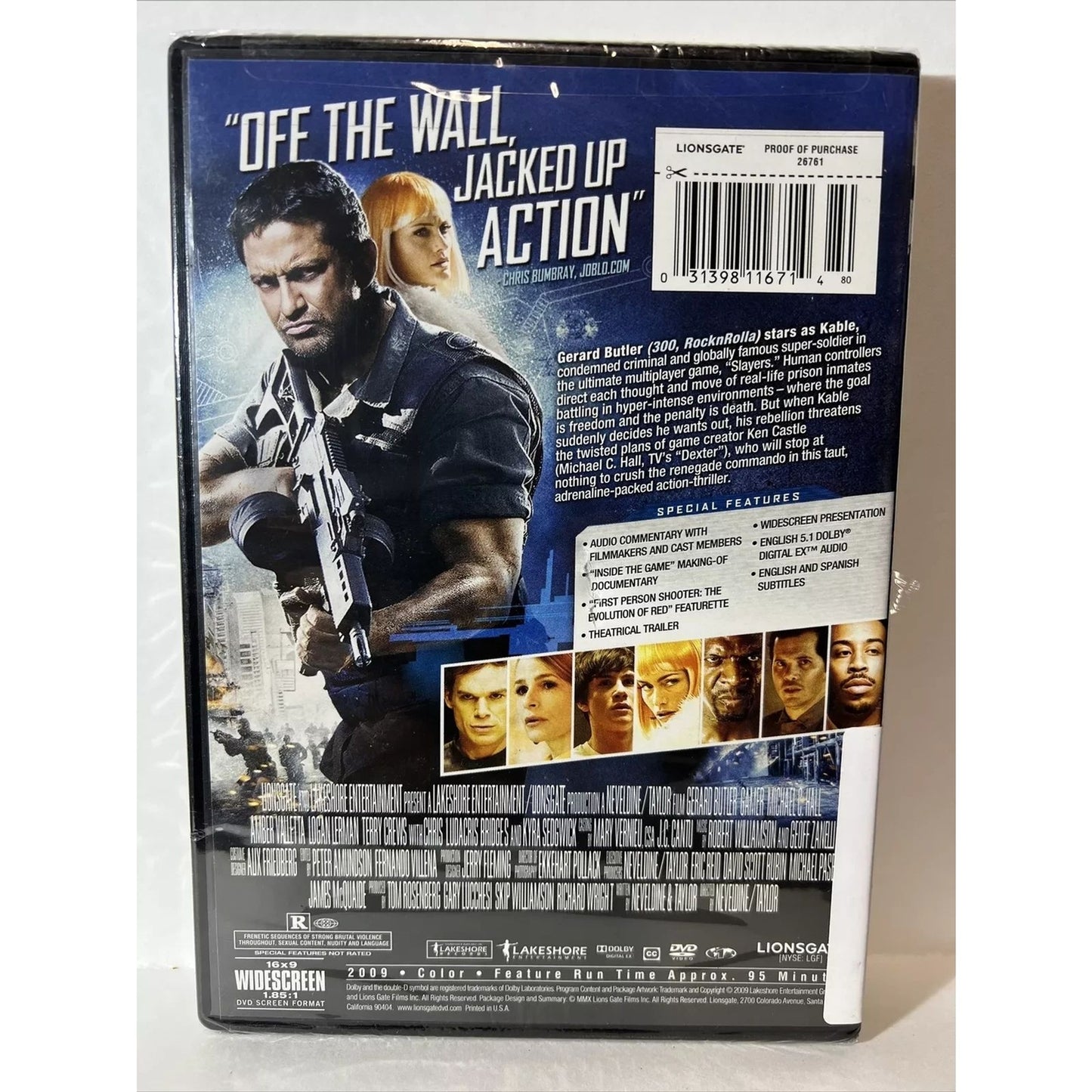 Gamer (DVD) Factory Sealed