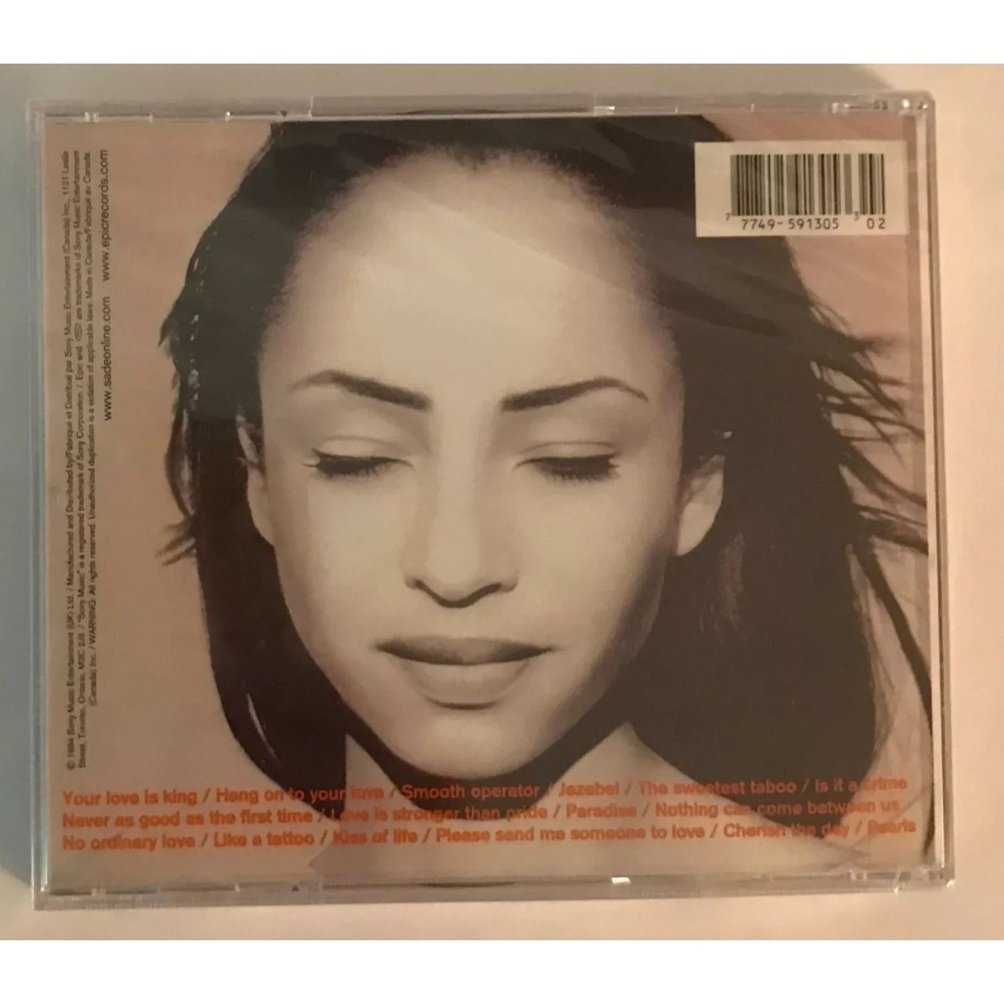 The Best of Sade (CD) Brand New Sealed