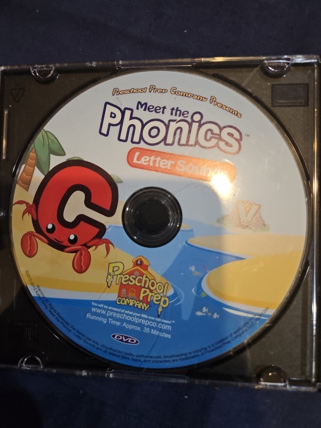 Meet The Phonics Preschool Prep Letter Sounds (DVD) Disc Only
