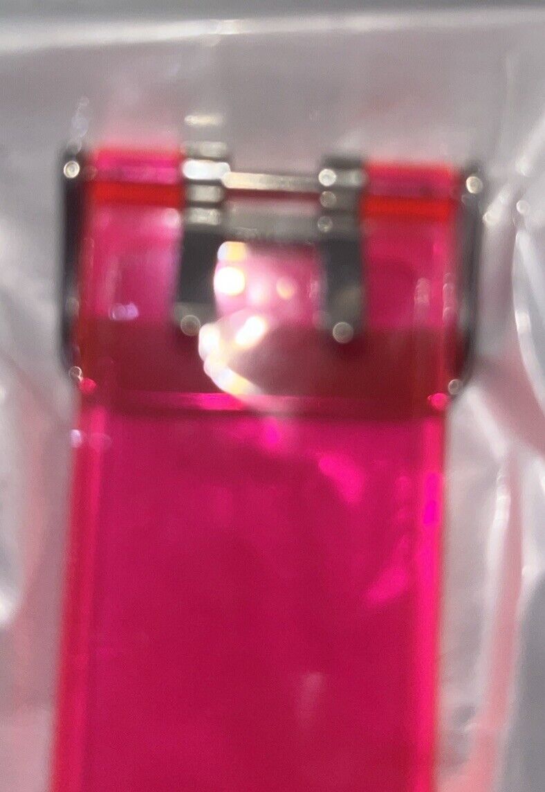 Transparent Pink Apple Watch Band For 38/40/41mm Series SE 4 5 6 7 8 9 SE