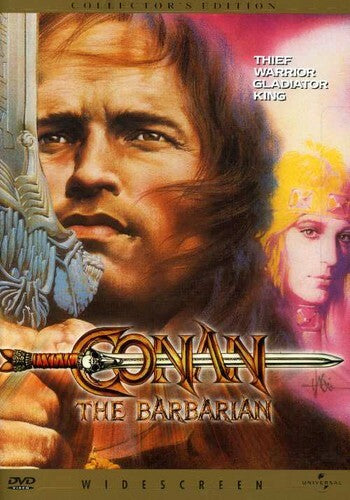 Conan the Barbarian (DVD, 1982) Slimcase. Artwork Cropped. Tested