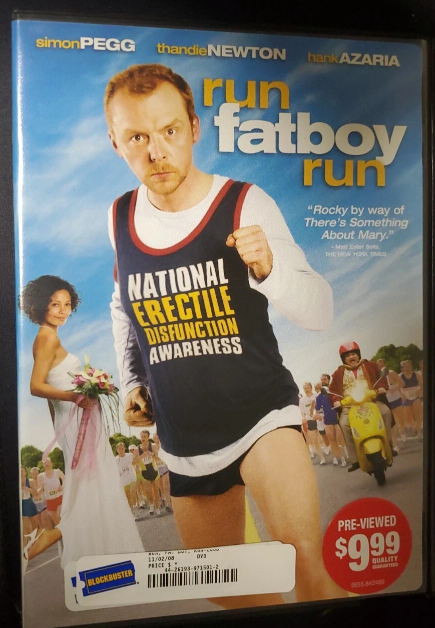Run Fatboy Run (DVD) Tested. New Case