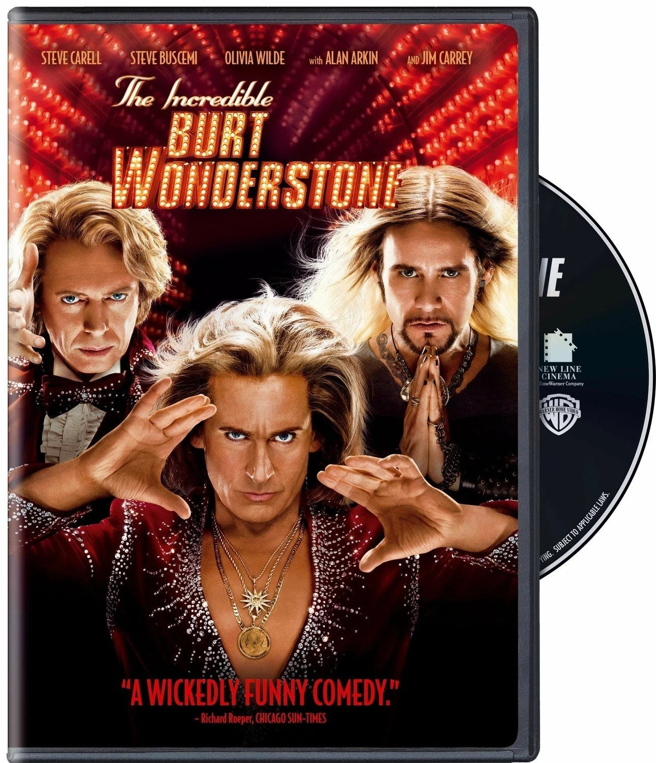 The Incredible Burt Wonderstone (DVD, 2013, Widescreen) NEW