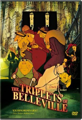 The Triplets of Belleville (DVD, 2003) Tested. New Case. Sealed