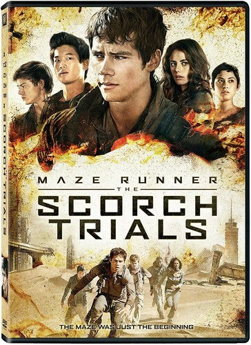 Maze Runner: the Scorch Trials (DVD, 2015). Tested. New Case. Damaged Artwork