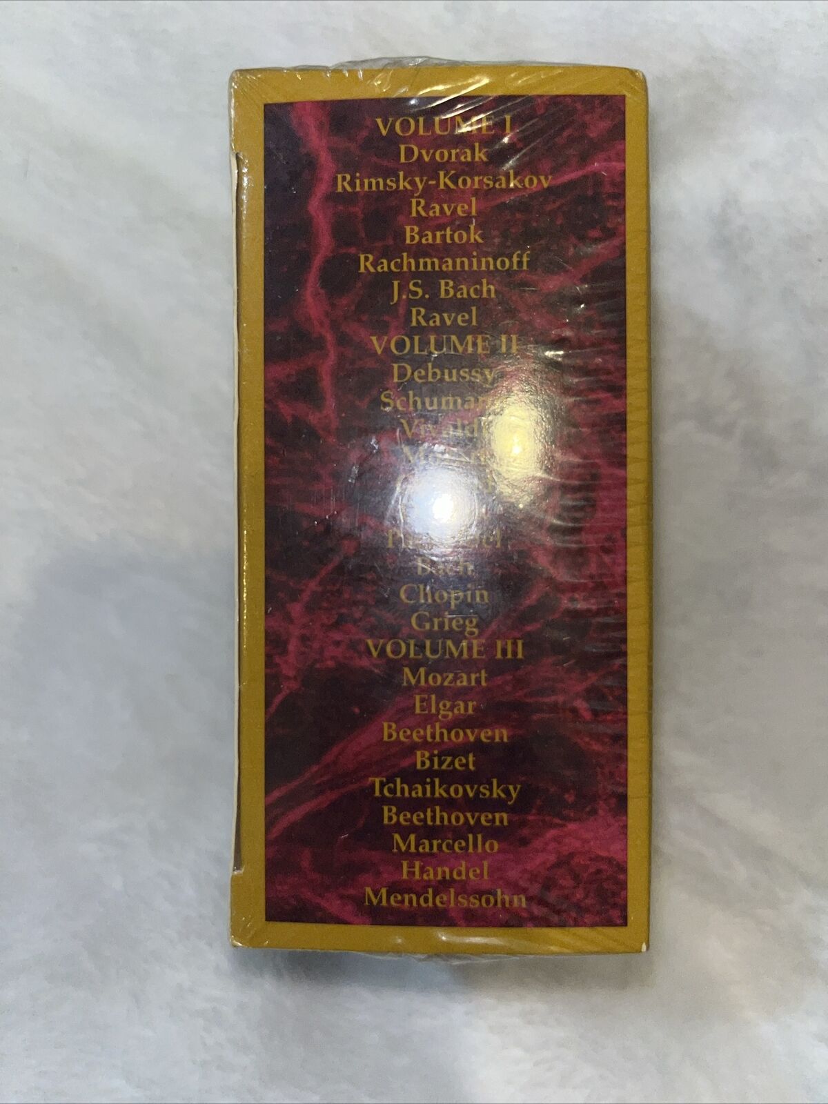 Classical World 3 set volume. Audio Cassettes