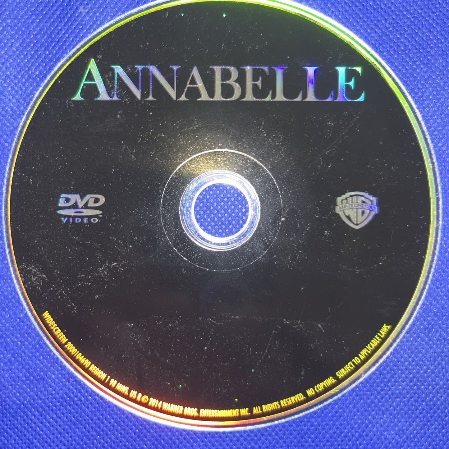 Annabelle (DVD) Disc Only