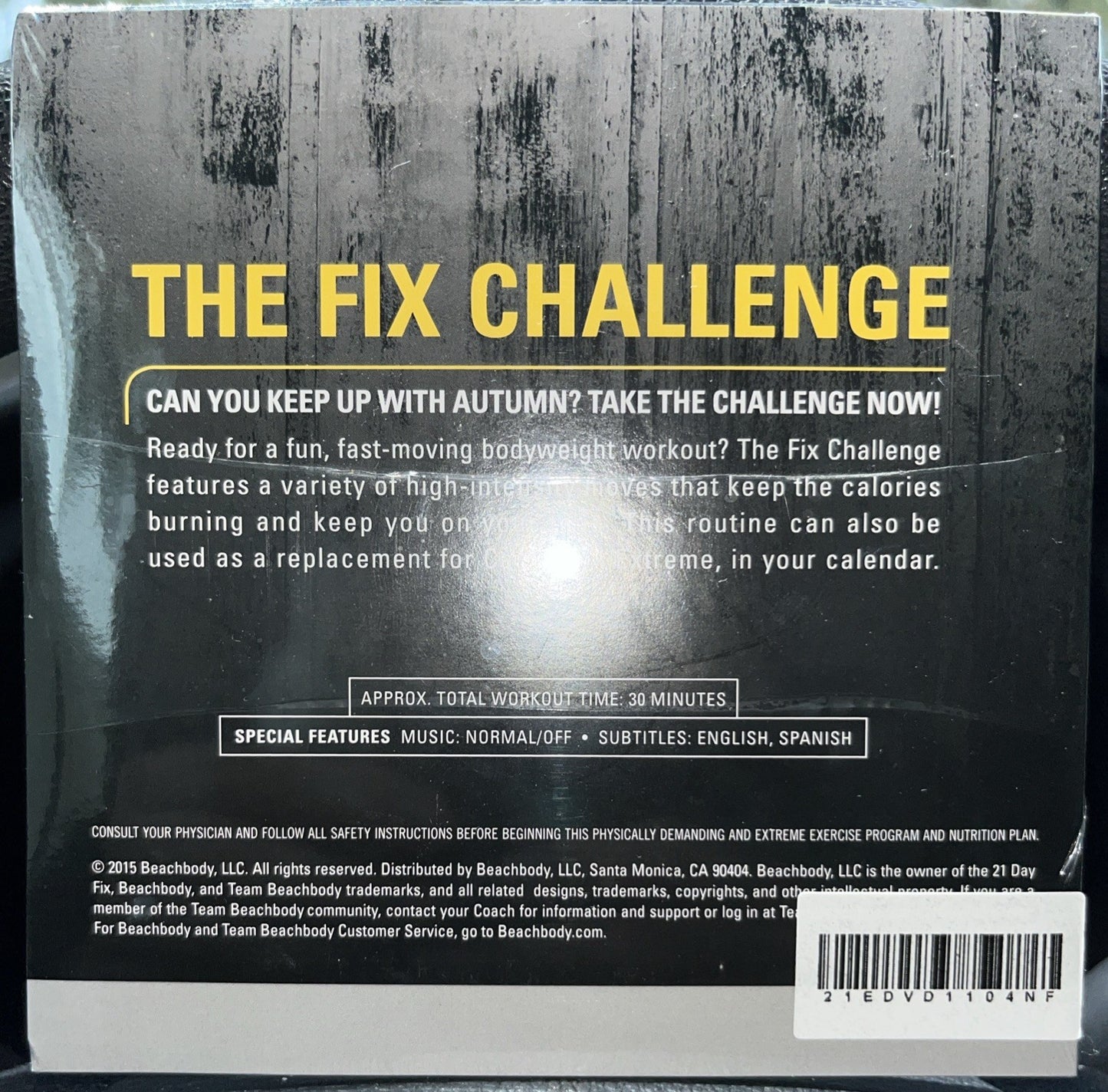 Beachbody 21 Day Fix & Extreme Fix Challenge DVD