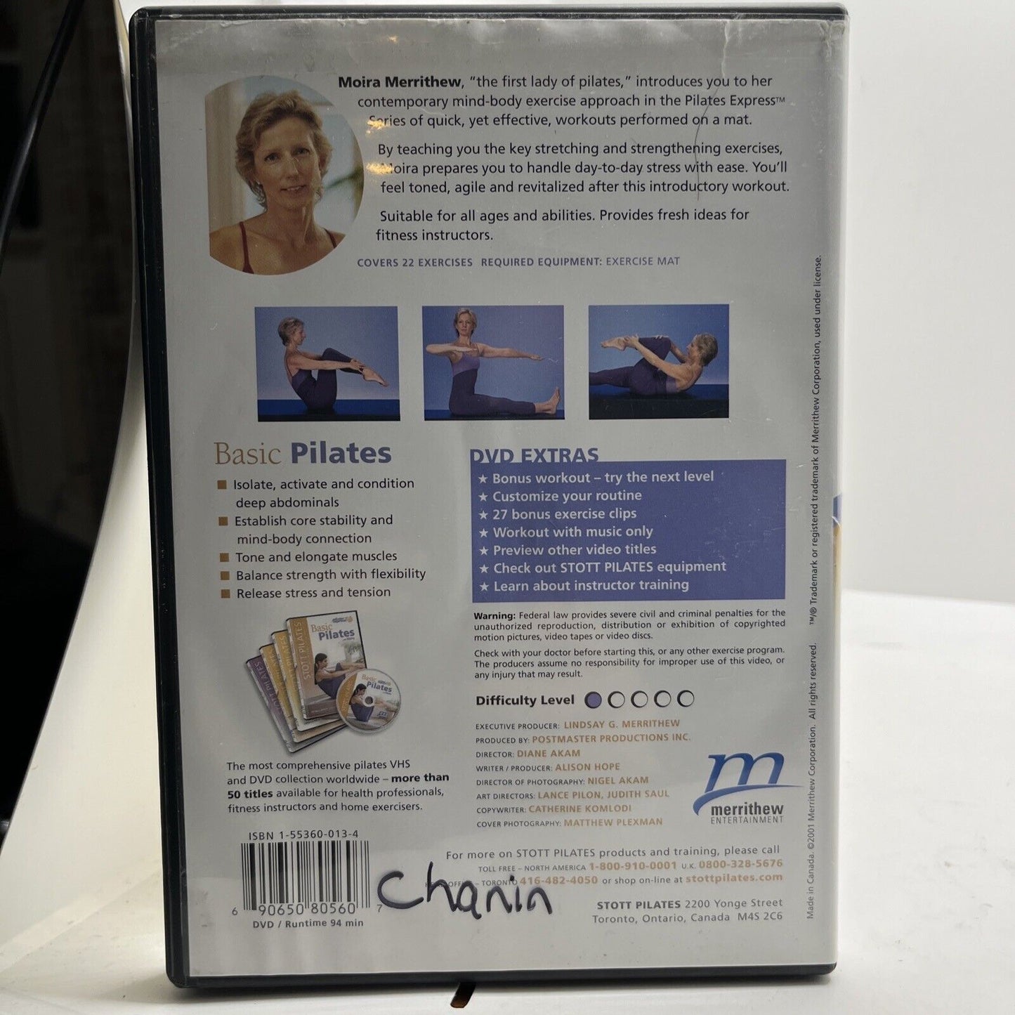 STOTT PILATES: Basic Pilates - DVD By Moira