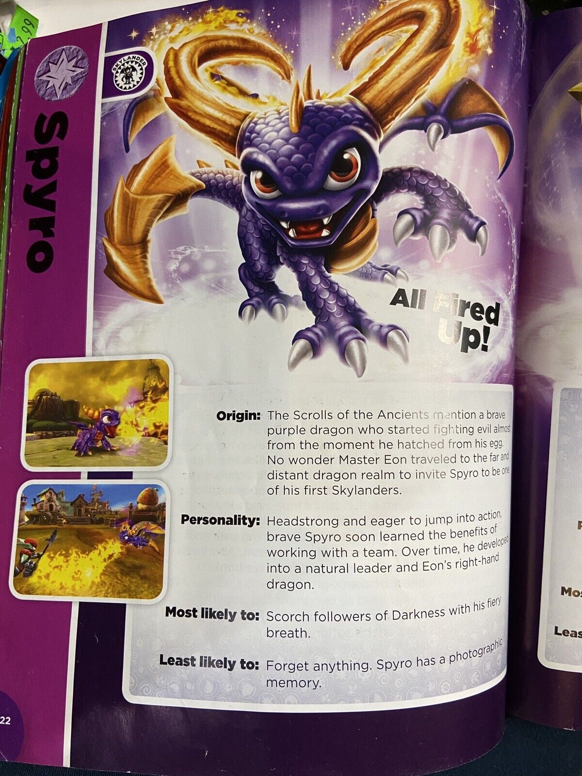 Spyro Skylanders Figurine