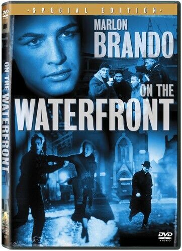 On the Waterfront (DVD, 1954) Library. Tested. New Case