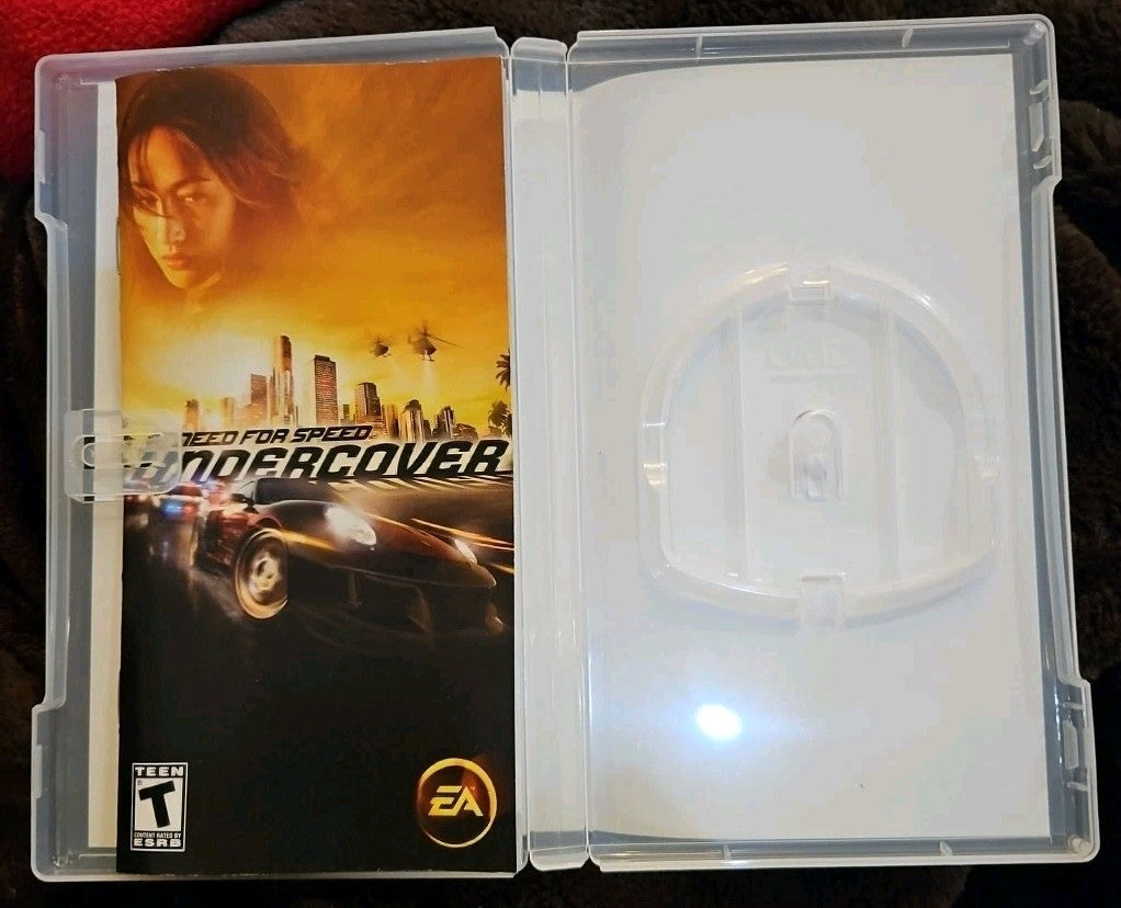 Need for Speed: Undercover (PSP UMD) No Game. Case, Box Art & Manual Only