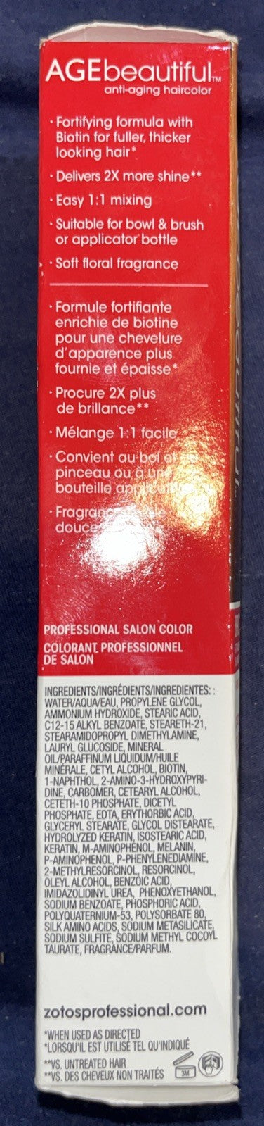 AGE beautiful Permanent Hair Color Dye In Color 8RC Strawberry Blonde 60ml