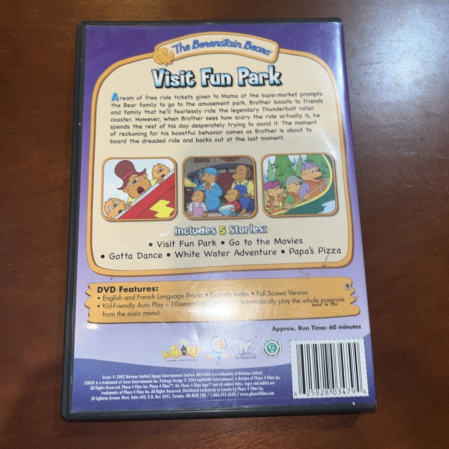 The Berenstain Bears Visit Fun Park (DVD)