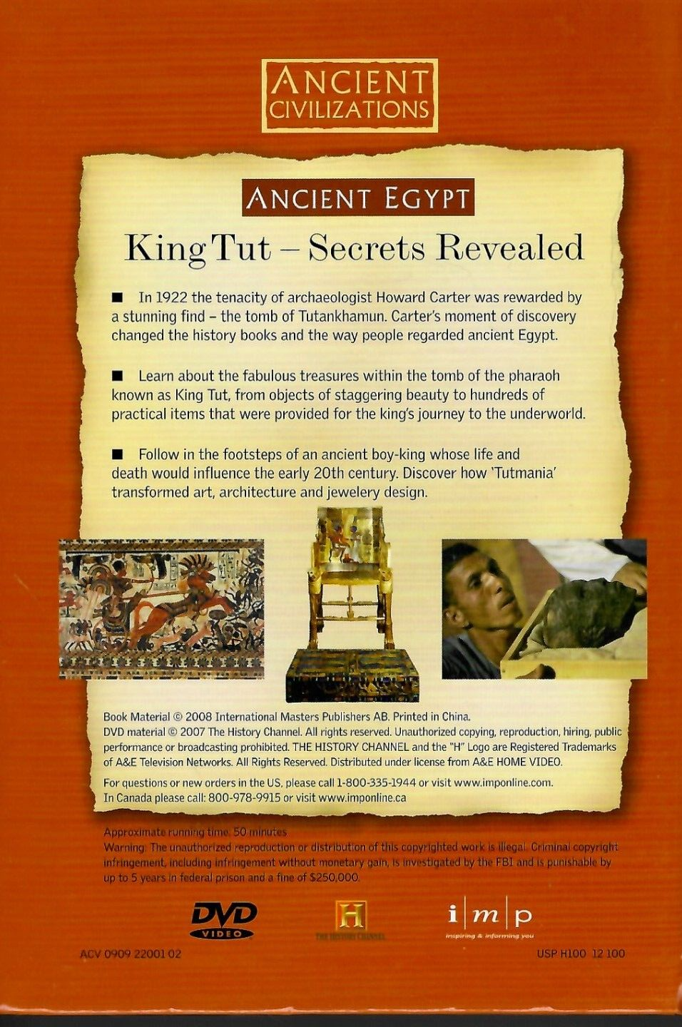 Digging for the Truth: King Tut - Secrets Revealed (DVD, 2013)