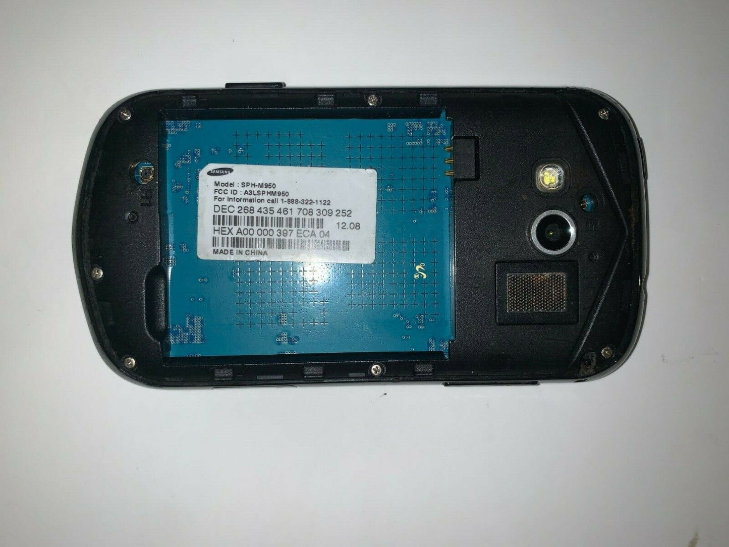 Samsung Galaxy Reverb SPH-M950 - 4GB - Black - !!For Parts Only!!