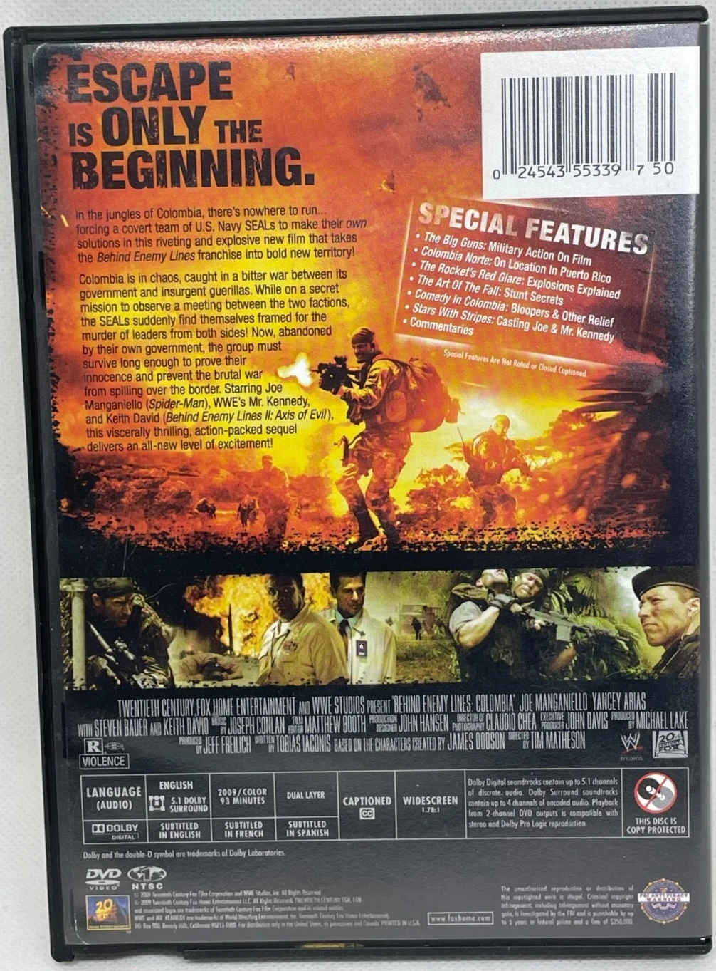 Behind Enemy Lines - Columbia (DVD) New