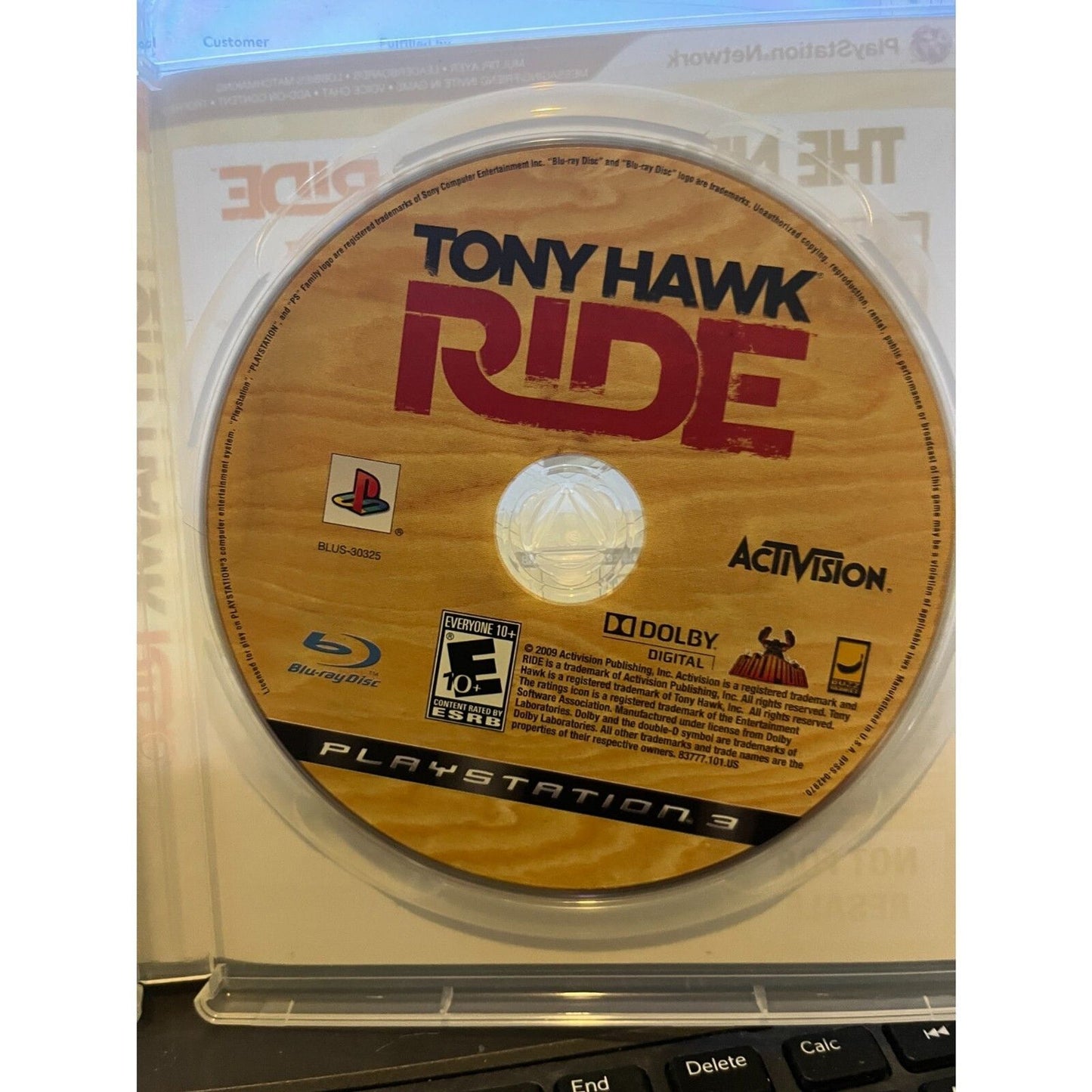 Tony Hawk - Ride (PS3) New Case, Tested, No scratches, resealed.