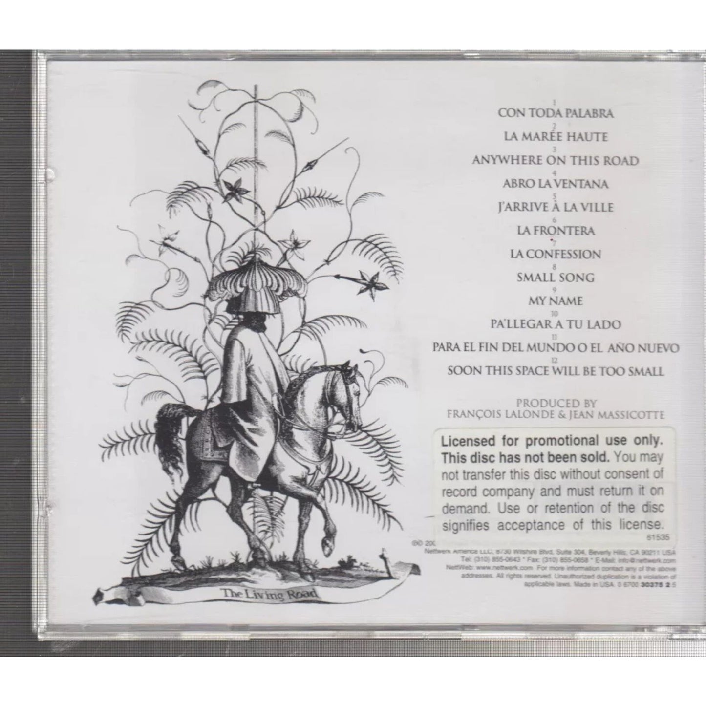 Lhasa: The Living Road (CD) Brand New Sealed