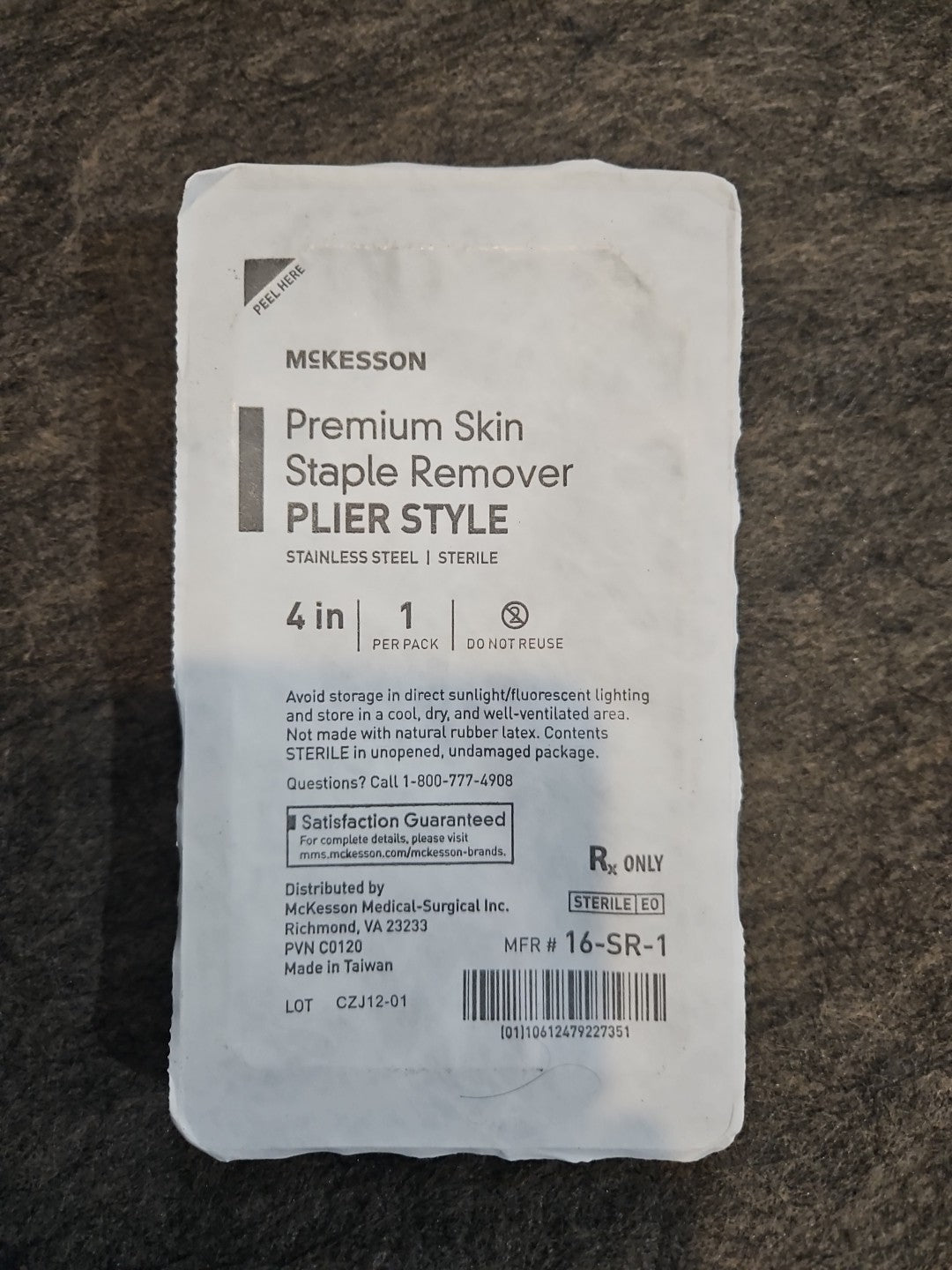 McKesson Premium Skin Staple Remover Plier Style