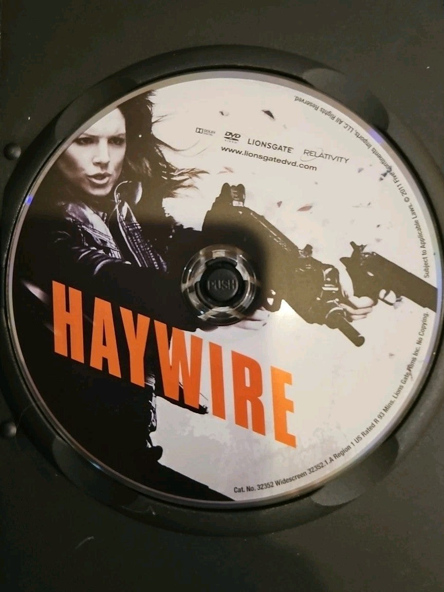 Haywire (DVD, 2011) Slimcase. Cropped Sleeve.