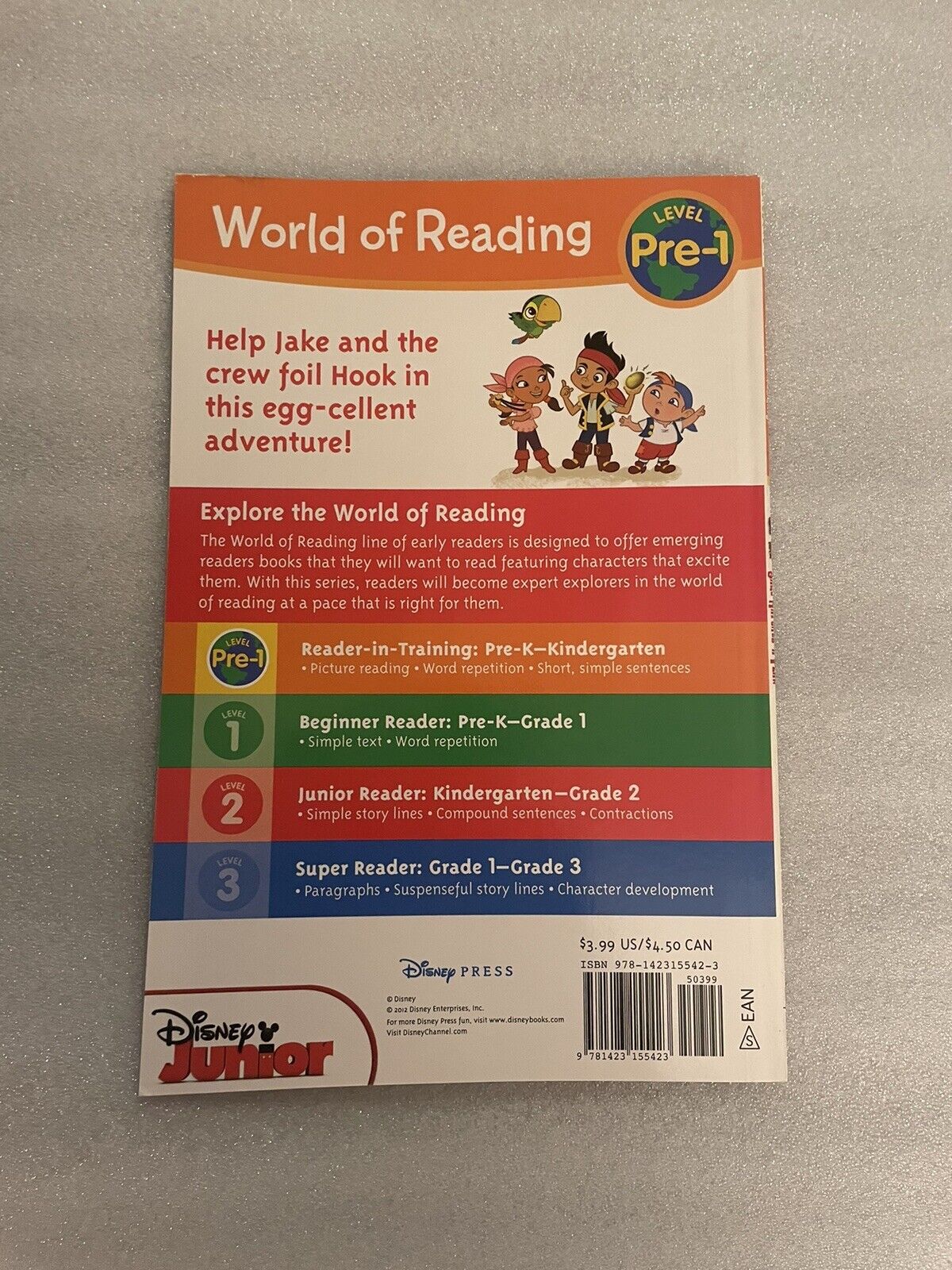 World of Reading: Jake and the Never Land Pirates Jake Hatches a Plan :...