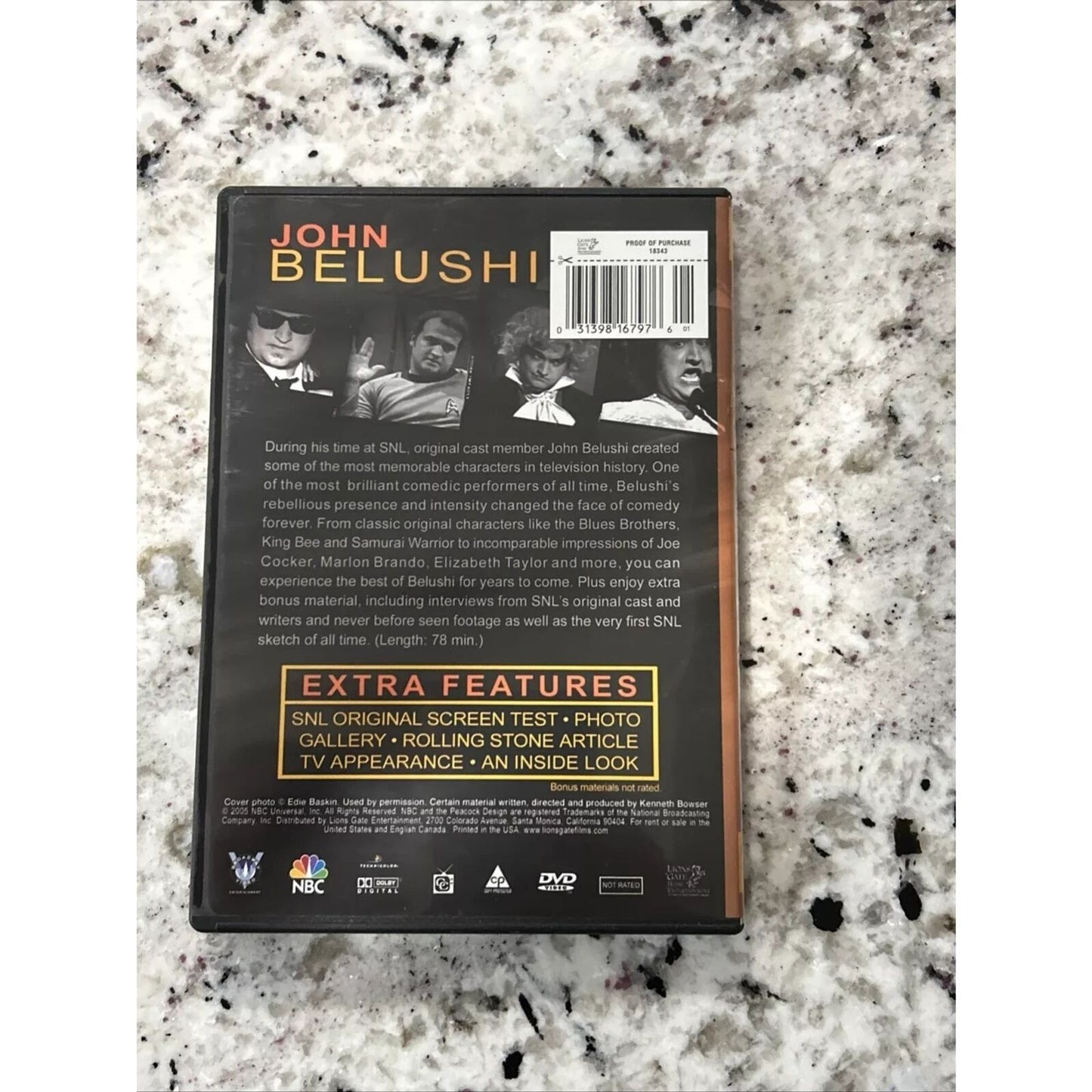 The Best of John Belushi (DVD) Brand New Sealed